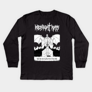 Midnight Mass Metal Kids Long Sleeve T-Shirt